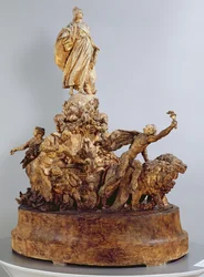 Study for The Triumph of the Republic (plaster)